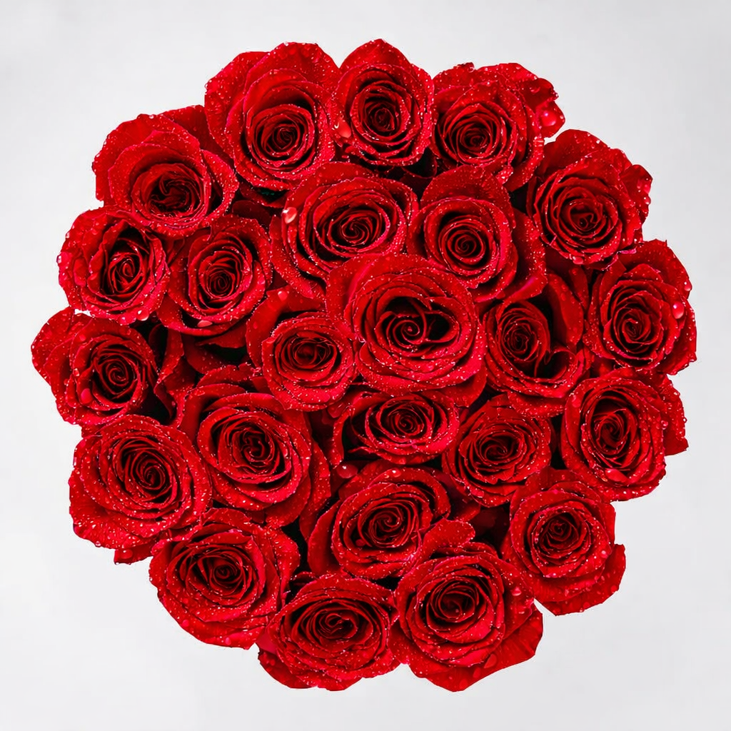 A Single Promise of 25 Red Roses Box